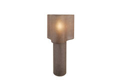 Table lamp Ø25x50 cm BRANY linen dark brown