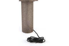 Table lamp Ø25x50 cm BRANY linen dark brown