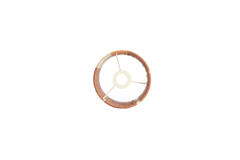 Shade cylinder 20-20-30 cm MEDAN coral+terra+cream
