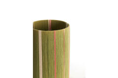 Kap cilinder 20-20-30 cm MEDAN groen+roze+crème