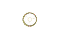 Kap cilinder 20-20-30 cm MEDAN groen+roze+crème