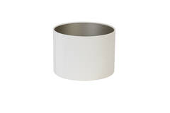 Kap cilinder 20-20-15 cm VELOURS off white