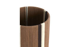 Shade cylinder 20-20-30 cm MEDAN brown+cream+dark brown