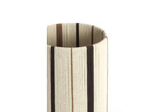 Kap cilinder 20-20-30 cm MEDAN crème+bruin+donker bruin
