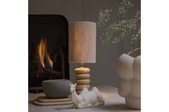 Shade cylinder 20-20-30 cm MEDANA chenille cream