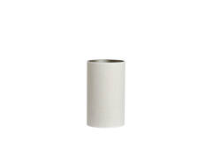 Shade cylinder 20-20-35 cm SAVERNA egg white