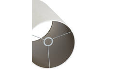 Shade cylinder 20-20-35 cm SAVERNA egg white