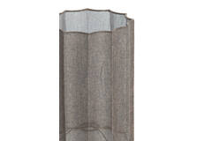 Shade cylinder 24-24-35 cm DISLI linen brown