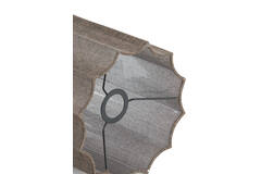 Shade cylinder 24-24-35 cm DISLI linen brown