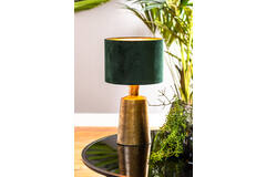 Kap cilinder 25-25-18 cm VELOURS dutch green
