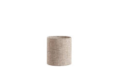 Shade cylinder 25-25-27 cm OKAVI light brown