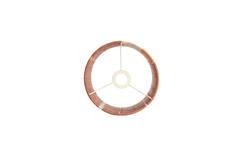Kap cilinder 25-25-36 cm MEDAN koraal+terra+crème