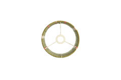 Kap cilinder 25-25-36 cm MEDAN groen+roze+crème
