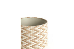 Shade cylinder 25-25-18 cm JINX brown