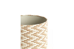 Shade cylinder 25-25-18 cm JINX brown