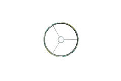 Kap cilinder 25-25-18 cm XENIA FLORA groen