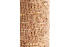 Kap cilinder 25-25-27 cm OSIRE terra-bruin