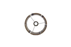 Kap cilinder 25-25-36 cm MEDAN bruin+crème+donker bruin