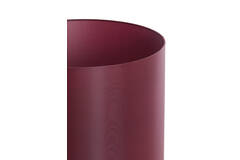 Kap cilinder 25-25-18 cm IMANI bordeaux