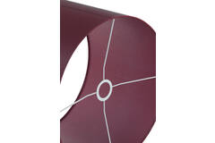 Kap cilinder 25-25-18 cm IMANI bordeaux