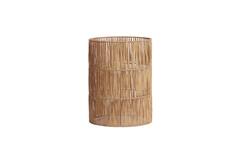 Kap cilinder 25-25-30 cm LANZANO raffia naturel