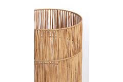 Kap cilinder 25-25-30 cm LANZANO raffia naturel