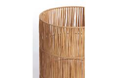Kap cilinder 25-25-30 cm LANZANO raffia naturel