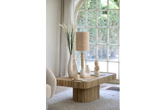 Kap cilinder 25-25-36 cm MEDANA chenille crème