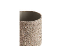 Shade cylinder 25-25-27 cm OSIRE grey-brown