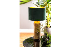 Kap cilinder 30-30-21 cm VELOURS dutch green