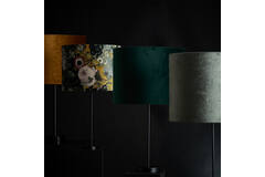 Kap cilinder 30-30-21 cm VELOURS dutch green