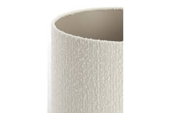 Kap cilinder 30-30-21 cm BOLERO wit