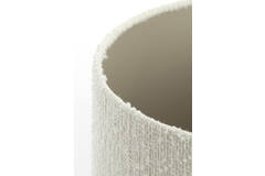 Kap cilinder 30-30-21 cm BOLERO wit