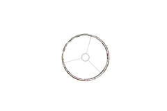 Shade cylinder 30-30-21 cm ISADORE white