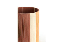 Kap cilinder 30-30-40 cm MEDAN koraal+terra+crème