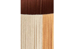 Kap cilinder 30-30-40 cm MEDAN koraal+terra+crème