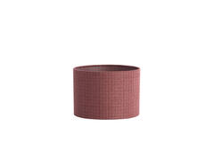 Shade cylinder 30-30-21 cm BLUSH red