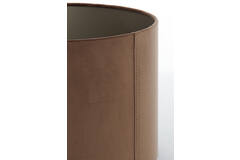 Shade cylinder 30-30-21 cm VELOURS chocolate brown (2230774), Light ...