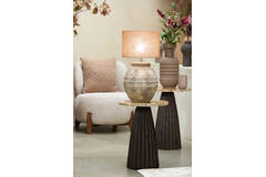 Shade cylinder 30-30-21 cm AIKO brown