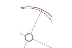 Kap cilinder 30-30-21 cm KASSEI beige
