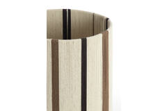 Kap cilinder 30-30-40 cm MEDAN crème+bruin+donker bruin