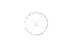 Shade cylinder 35-35-22 cm DISLI linen cream
