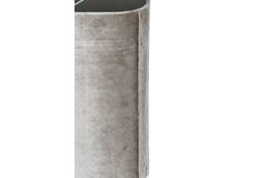 Kap cilinder 40-40-30 cm PALATA taupe