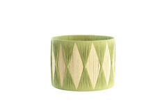 Shade cylinder 40-40-30 cm HANNAH green+mint green