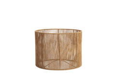 Pantalla de lámpara cilindro 40-40-30 cm TOSSA yute natural