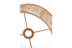 Pantalla de lámpara cilindro 40-40-30 cm TOSSA yute natural