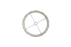 Kap cilinder 40-40-30 cm PASSION glans groen