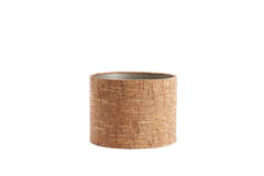 Kap cilinder 40-40-30 cm OSIRE terra-bruin