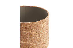 Kap cilinder 40-40-30 cm OSIRE terra-bruin
