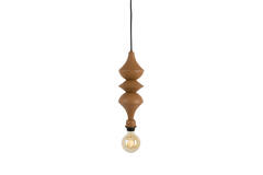Pendant Ø13x34 cm SIOTA matt terra
